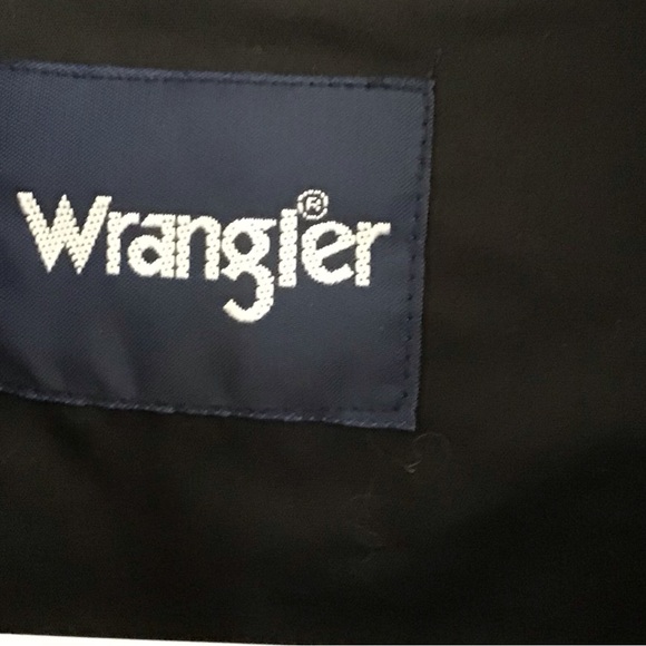 Wrangler Black Snap-Front Western Shirt - Picture 2 of 5